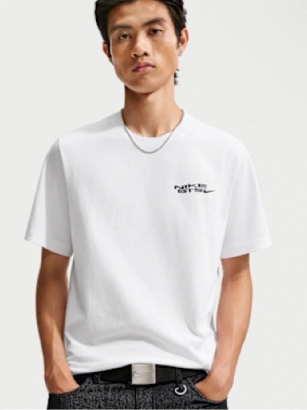 Nike BTS Collaboration Men’s Shirt White Size XS NEW
